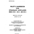 Stearman Airplanes Models N2S-1, N2S-2 & N2S-3 Pilot's Handbook 1941