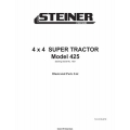 Steiner Textron 4X4 Super Tractor Model 425 Parts List