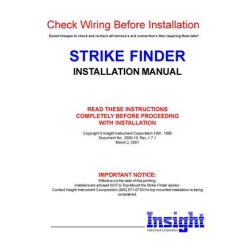  Insight Strike Finder Installation Manual
