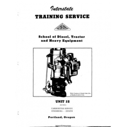 Zenith Unit 15 Carburetor Training Service