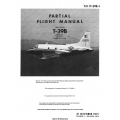 North American Sabreliner T-39B USAF Series Aircraft T.O. 1T-39B-1 Partial Flight Manual/POH 1971 - 1972