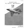 North American Sabreliner T-39F USAF Series Aircraft Partial Flight Manual/POH 1969 - 1972