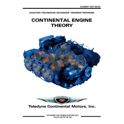 Continental Engine Theory Aviation Technician Advanced Training Program Student Text Book