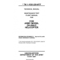 TM 1-1520-228-MTF Army Model OH-58A-C Helicopter Technical Manual Maintenance Test Flight Manual