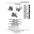 TM 10-4320-344-10 Pumping Assembly, Water, 600 GPM, Model 609-A-C-US636HCCD-1 Technical Manual Operator's Manual