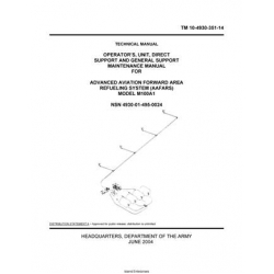 TM 10-4930-351-14 Advanced Aviation Forward Area Refueling System (AAFARS) Model M100A1 Technical Manual Operator's, Unit, Direct and General Support Maintenance Manual