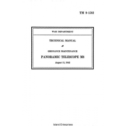 TM 9-1582 Ordnance Maintenance Panoramic Telescope M8 Technical Manual