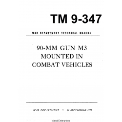 TM 9-374 90-MM Gun M3 Mounted in Combat Vehicles