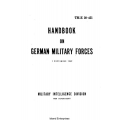 TM-E 30-451 Handbook on German Military Forces $2.95