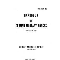 TM-E 30-451 Handbook on German Military Force