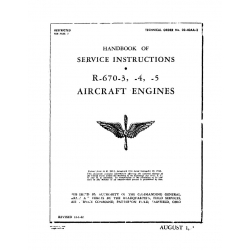 Continental Handbook of Service Instructions R-670 -3, -4, -5 TO 02-40AA-2