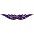 Taylorcraft Aircraft Decal/Sticker 5/8''high x 12 1/2''wide!
