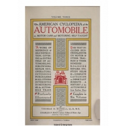 The American Cyclopedia of the Automobile Volume Three