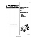 Troy-Bilt 13074 GTX18 (18 HP) Garden Tractor Owner/ Operator Manual 1997