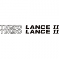 Piper Turbo Lance II Aircraft Decal,Sticker 1 1/2''high x 24 1/2''wide!