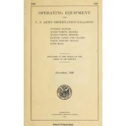 U.S. Army Observations Balloons Operating Equipment