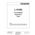 Unison L-1318G Consolidated Application Data Slick Catalog 2006