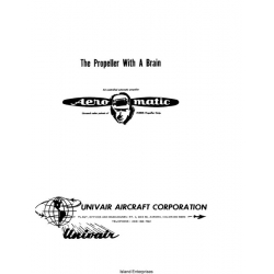 Univair Aeromatic F200 The Propeller with a Brain Service Manual