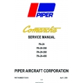 Piper Comanche PA-24 PA-24-250 PA-24-260-PA-24-400 Service Manual v2009 Part 753-516