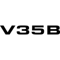 Beechcraft V35B Aircraft Decal/Sticker 1.25''h x 8''w!