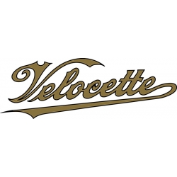 Velocette Motorcycle Decal/Sticker! 10.5" wide by 3.5 tall! 