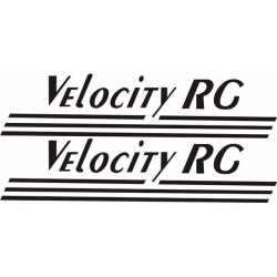 Velocity RG Aircraft Decal/Sticker 5''high x 22 1/2''wide!
