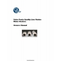 Volvo Penta Quality Line Marine Water Heaters Engine Installation & Owners Manual