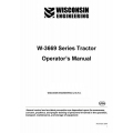 Wisconsin Engineering W-3669 Series Tractor Operator's Manual 2006