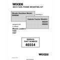 Woods 46512 Sub-Frame Mounting P/N 46554 Instructions Manual 2000