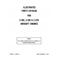 Continental Parts Catalog X-30017 E-165, E-185 & E-225