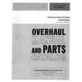 Continental Turbocharger Overhaul Manual and Parts Catalog X-30055