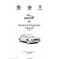 Jaguar XJ6 (X300) Electrical Diagnostic Manual 1995 Cover 1