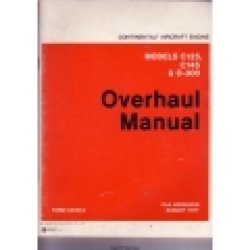 Continental C125, C145 and O-300 Aircraft Engines Overhaul Manual 1977