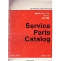 Continental C-125, C-145 and O-300 Aircraft Engine Service Parts Catalog 1977