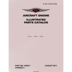 Continental Illustrated Parts Catalog E-165, E-185, E-225 x30017