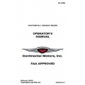 Continental Operators Manual 10-346 X30029