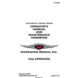 Continental  Operators Manual and Maintenace Handbook O-240 X30094