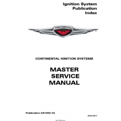 Continental Ignition Systems Master Service Manual  X41005-15