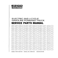 Ezgo 1993-1994 Electric 4 Cycle Gasoline Powered Trucks Service Parts Manual 27689-G01