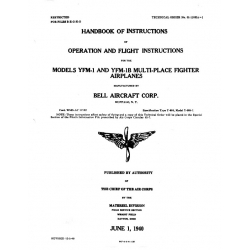 YFM-1 & YFM-1B Handbook of Instructions of Operation & Flight Instructions