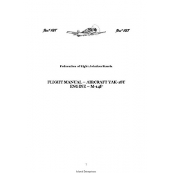 Yak-18T Aircraft Flight Manual/POH