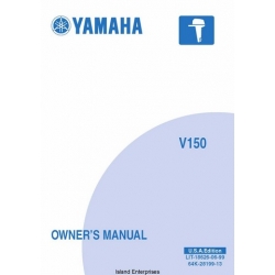 Yamaha V150 Outboard Motor LIT-18626-06-99 Owner's Manual 2006