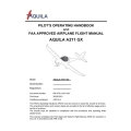 Aquila A211 GX Model AT01-100 Pilot's Operating Handbook