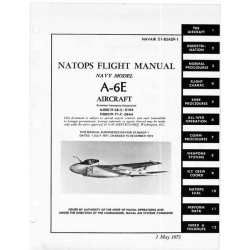 Grumman A-6E Intruder Natops Flight Manual 1973 01-85ADF-1