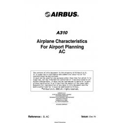 Airbus A310 Airplane Characteristics for Airport Planning AC 2009