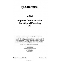 Airbus A300 Airplane Characteristics for Airport Planning AC 2009
