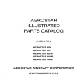 Aerostar Model 600, 601, 601P, 602P, 700P Illustrated Parts Catalog 761-731