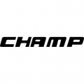 Aeronca Champ Aircraft Logo,Decal/Sticker 1''h x  8 1/8''w!