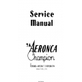 Aeronca 7A Champion Service Manual
