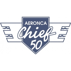 Aeronca Chief 50 Aircraft Decal,Sticker/Vinyl Graphics 11.5''w x 4 7/8''h!